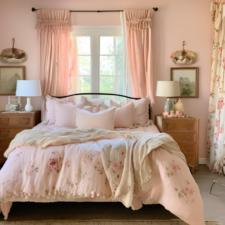 40 French Country Bedroom Decor Ideas for a Vintage & Romantic Look